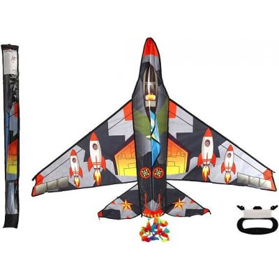 Teddies Drak létající letadlo nylon 150x113cm – Zboží Dáma