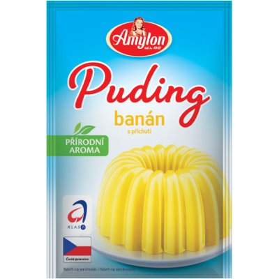 Amylon Puding banánový 37 g – Zboží Mobilmania