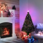 HOMCOM Umělý vánoční stromek s LED osvětlením Ø70 x 120 cm | zelený – Hledejceny.cz