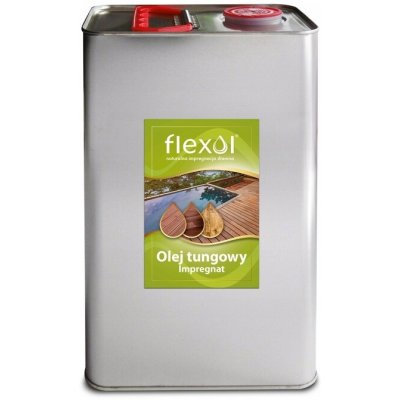 Tungový olej na dřevo Flexol přírodní 5 l – Sleviste.cz