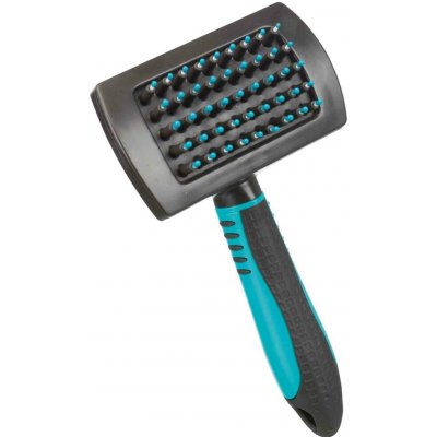 Trixie kartáč s plastovými štětinami a protiskluzovou rukojetí 10 x 17 cm – Zbozi.Blesk.cz