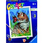 RAVENSBURGER CreArt Malování podle čísel Nejlepší přátelé 18 x 24 cm – Zboží Mobilmania