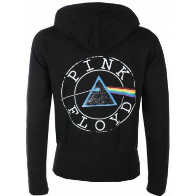 Mikina dámská Pink Floyd Circle Logo Black ROCK OFF PFZHD02LB