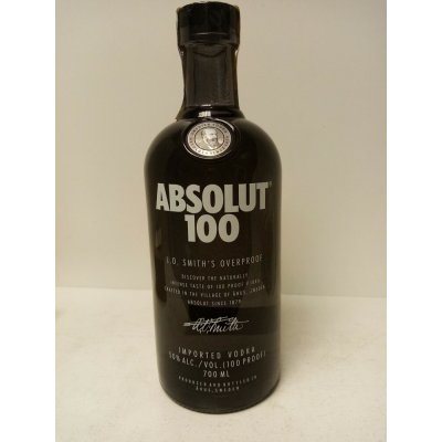Absolut 100 50% 0,7 l (holá láhev) – Hledejceny.cz