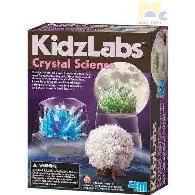 MAC TOYS KidzLabs Krystaly sada – Hledejceny.cz