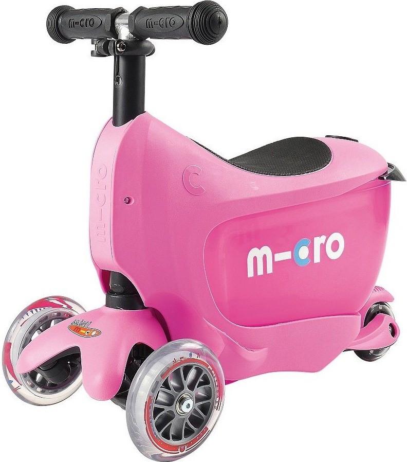 Micro Mini2go Deluxe+ růžová