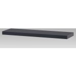 Autronic Polička nástěnná 80 cm, MDF, barva šedý mat P-005 GREY2