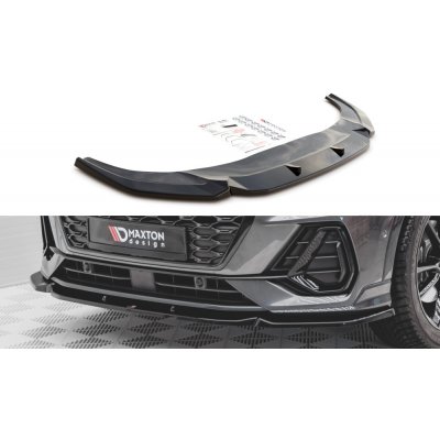 Maxton Design spoiler pod přední nárazník pro Audi Q3 Sportback S-Line, černý lesklý plast ABS – Zbozi.Blesk.cz