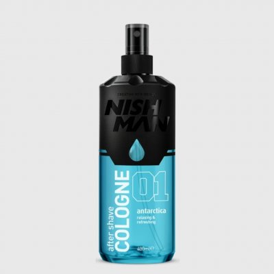 Nishman After Shave Cologne voda po holení 01 Antarctica 400 ml – Hledejceny.cz