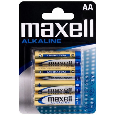 Maxell AA 4ks SPMA-06-A-4 – Zboží Mobilmania
