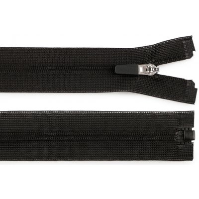 Prima-obchod Spirálový zip skrytý dělitelný No 3 délka 55 cm, barva 322 černá – Hledejceny.cz