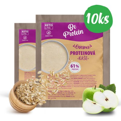 BeProtein Proteinová kaše, ovesná, Gluten Free 10 porcí, 250g – Zbozi.Blesk.cz