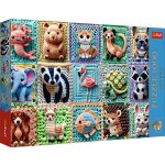 TREFL Premium Plus Háčkovaná zvířátka 1000 dílků – Zboží Dáma