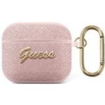 Guess Saffiano PC/PU Metal Logo Pouzdro pro Apple AirPods 3 GUA3SASMP – Sleviste.cz