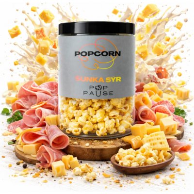 Pop Pause Popcorn Šunka & Sýr 1000 ml 50 g – Sleviste.cz