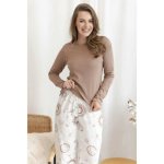 Taro pyžamo ASTRA 3618 DR hnědý – Hledejceny.cz