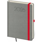 Helma New Praga A5 týdenní 2026 tmavě šedý – Zboží Živě