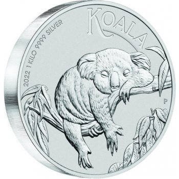 The Perth Mint stříbrná mince Silver Australian Koala 1 kg