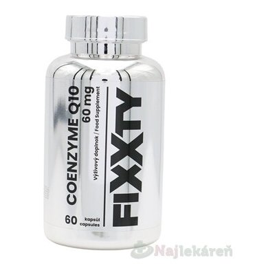 Fixxty Coenzyme Q10 60 mg 60 kapslí – Hledejceny.cz