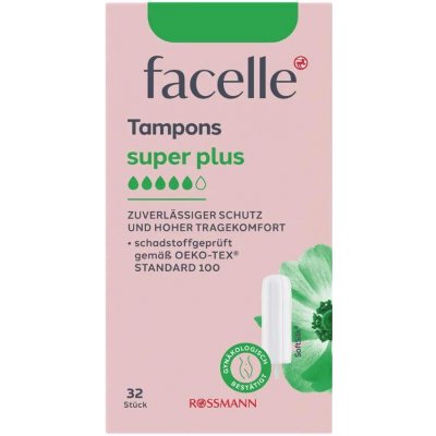 Facelle Tampóny Super Plus 32 ks – Zboží Dáma
