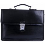 Il Giglio pánská kožená jednofochová aktovka 904 černá – Zboží Dáma