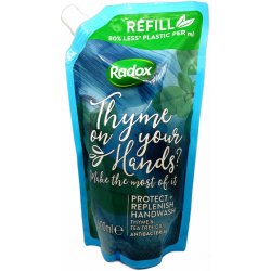 Radox Feel Hygienic & Replenished tekuté mýdlo náhradní náplň 500 ml