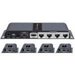 PremiumCord HDMI 1-4 splitter+extender po CAT6/6a/7, FULL HD, 3D KHSPLIT4G – Zbozi.Blesk.cz