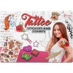 Teddies Tetování s doplňky razítka 2ks v krabici 22x16x3,5cm – Zboží Mobilmania