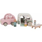 Little Dutch Auto s karavanem dřevěné – Zboží Dáma