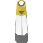 b.box Láhev s brčkem žlutá/šedá 600 ml – Hledejceny.cz