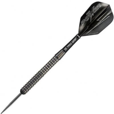 TARGET steel 23g POWER 8ZERO black titanium Phil Taylor 80% wolfram