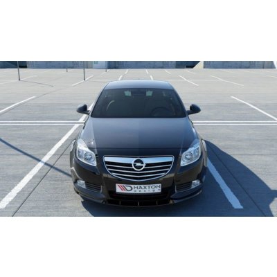 Maxton Design spoiler pod přední nárazník pro Opel Insignia Mk1, černý lesklý plast ABS, OPC-Line Nurburg – Zboží Mobilmania