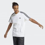 adidas T-shirt Essentials Single Jersey 3-Stripes T-shirt IC9336 bílá – Sleviste.cz