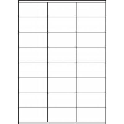 Image label Samolepicí etikety A4 100 ks - 70 × 36 mm – Zboží Mobilmania