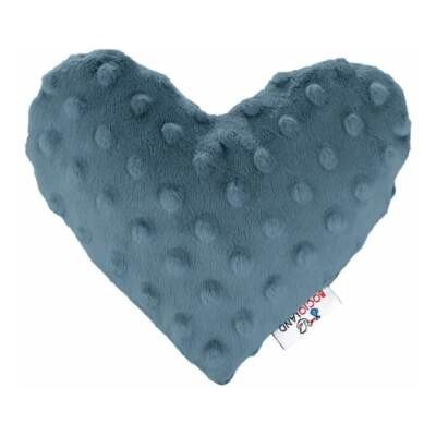 Bocioland nahřívací a chladící polštářek Srdce minky modrá – Zboží Dáma