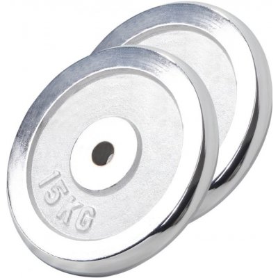 Gorilla Sports chrom 2 x 15 kg 330 mm – Hledejceny.cz