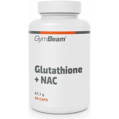 GymBeam Glutathion + NAC (N-acetyl-L-cystein) 90 kapslí – Hledejceny.cz