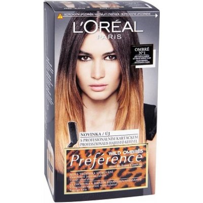 L'Oréal Préférence Wild Ombré N1 světle -tmavě hnědé vlasy barva na vlasy  od 239 Kč - Heureka.cz