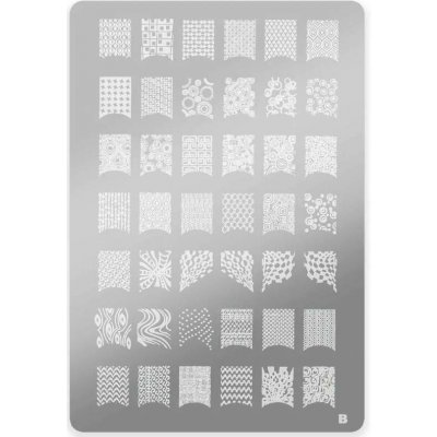 Starnails Razítkovací destička B – Zboží Dáma