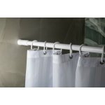 Aqualine Teleskopická rozpěrná tyč 110-200 cm, hliník, bílá – Zboží Mobilmania