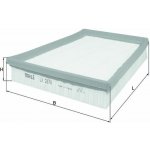 Vzduchový filtr MAHLE ORIGINAL LX 2878 (LX2878) – Hledejceny.cz