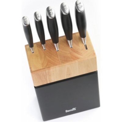 Berretti 5x nůž a blok Nože v bloku sada BR 7962 – Zboží Mobilmania