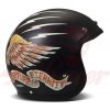 Přilba helma na motorku DMD Vintage Eagle