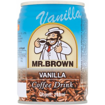 Mr.Brown Vanilla 240 ml – Zboží Mobilmania