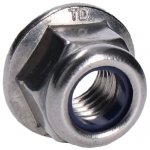 nerezová matice pojistná (M8), podobné DIN6926 /AISI304, s polyamidovou vložkou a podložkou – Hledejceny.cz