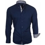 Binder De Luxe pánská košile dlouhý rukáv 82314 bordová – Sleviste.cz