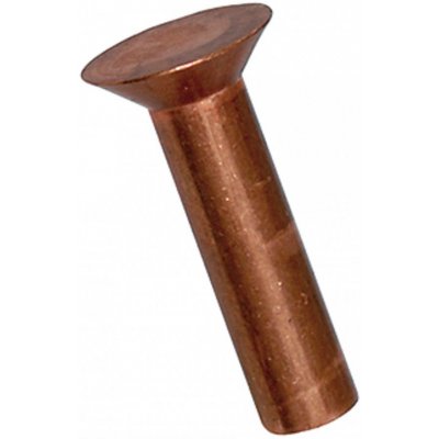 DIN 661 5x20 Cu nýt se zápustnou hlavou, měď – Zboží Mobilmania