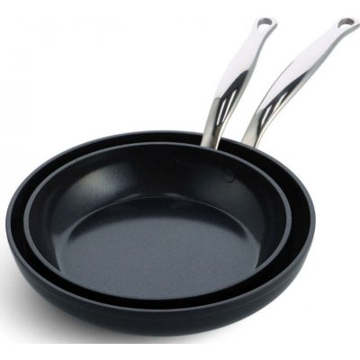 GreenPan BARCELONA PRO 2 dílná sada pánví 24 + 28 cm, černá CC005336-001 – Hledejceny.cz
