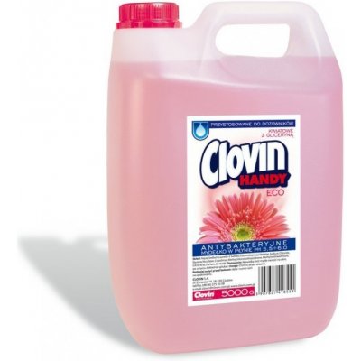 Clovin tekuté mýdlo antibakteriální Květ 5 l