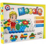 Teddies Mozaika klobouček 2,5cm hladká plast 34x24x4cm – Sleviste.cz